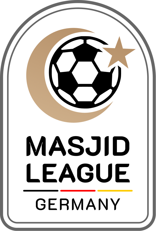Masjid League Germany Wappen — gold besticktes Vereinsemblem